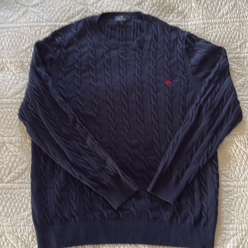 EUC Brooks Brothers Cable Knit Sweater